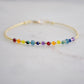 Rainbow Chakra Gemstone Bracelet
