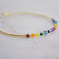 Rainbow Chakra Gemstone Bracelet