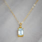 Azura Necklace - Blue Aquamarine