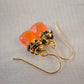 Carnelian and Onyx Earrings