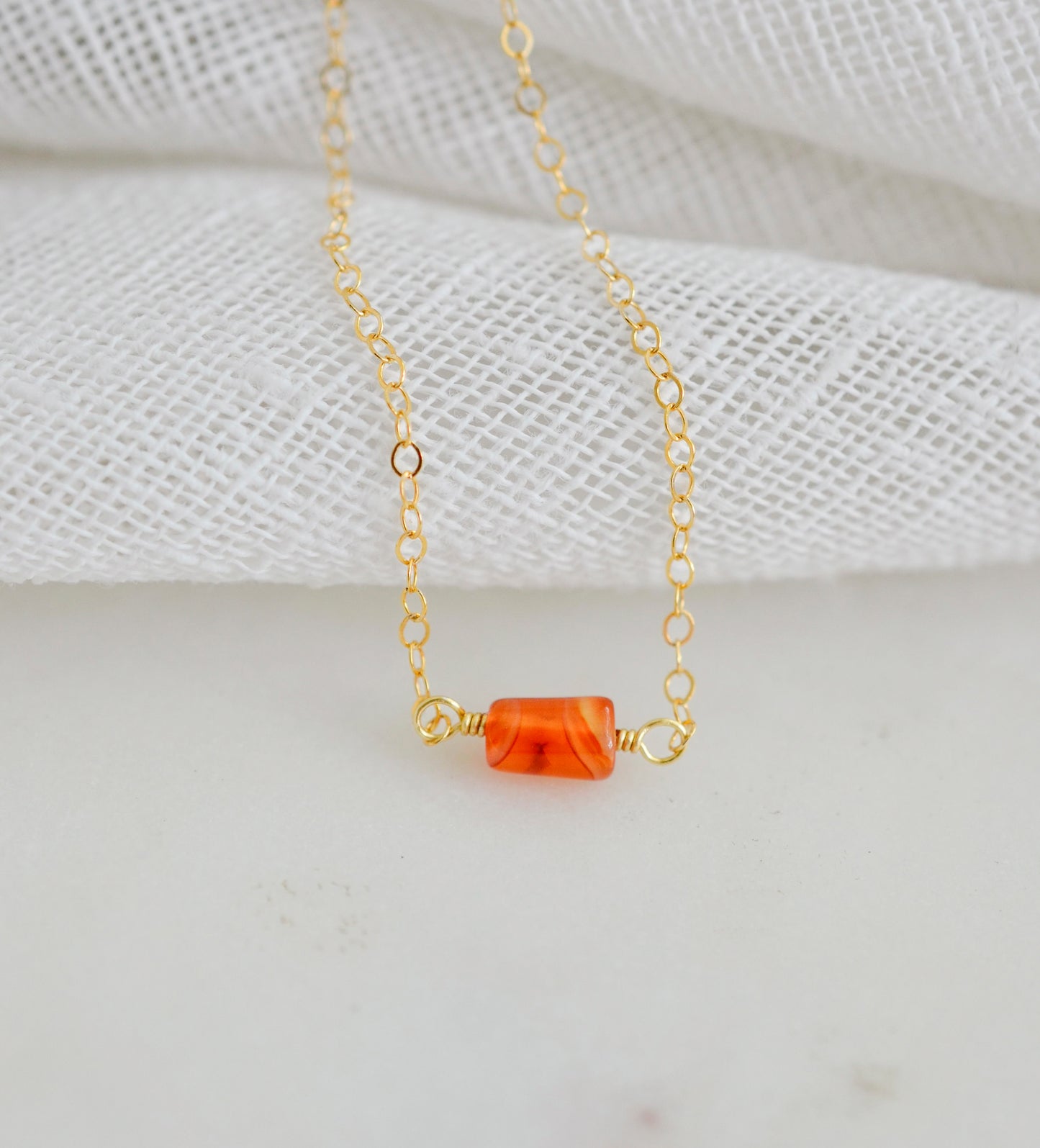 Alani Carnelian Necklace