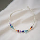 Rainbow Chakra Gemstone Bracelet
