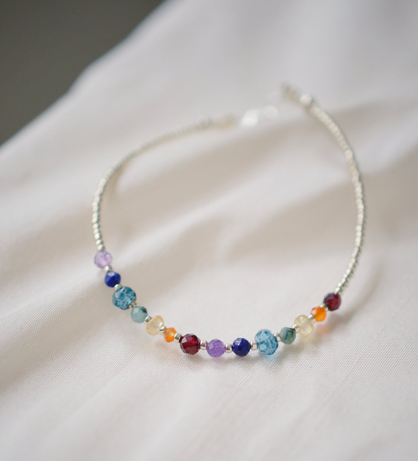 Rainbow Chakra Gemstone Bracelet