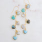 Sea & Sky Heart Earrings