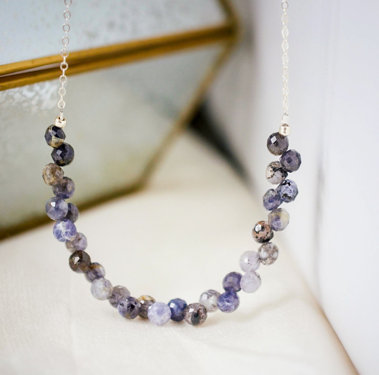 Lyra Iolite Necklace