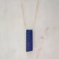 Lapis Lazuli Bar Pendant