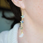 Stargazer Moon Earrings - Labradorite & Moonstone
