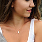 June Necklace: White Freshwater Pearl