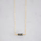 Small Pyrite Bar Necklace