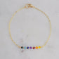 Rainbow Chakra Gemstone Bracelet