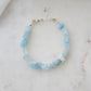 Rough Natural Aquamarine Bracelet