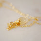 Rough Citrine Crystal Necklace