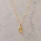 Rough Citrine Crystal Necklace
