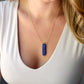 Lapis Lazuli Bar Pendant