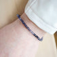 Natural Iolite Beaded Bracelet