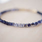 Natural Iolite Beaded Bracelet