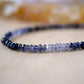 Natural Iolite Beaded Bracelet