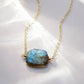 Labradorite Slice Necklace